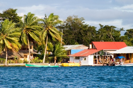 Touristic attractions of Panama : Bocas del Toro Islands