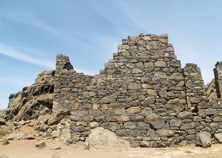Touristic attractions of Aruba : Gold Mills Ruins