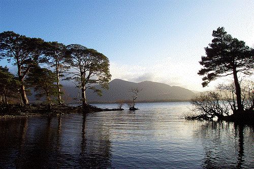 Touristic attractions of Ireland : Killarney Lake, Killarney