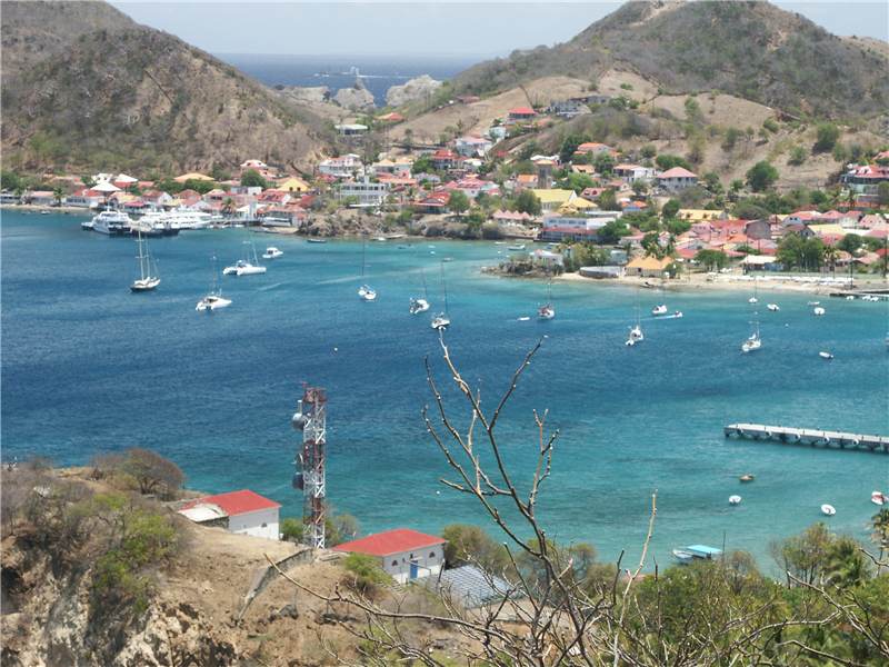 Touristic attractions of Guadeloupe : Bourg des Saintes