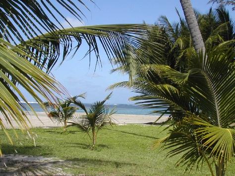 Touristic attractions of Puerto Rico : Luquillo Beach