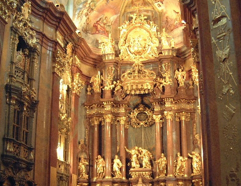 Touristic attractions of Austria : Melk Abbey