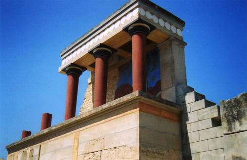 Touristic attractions of Greece : Knossos Palace