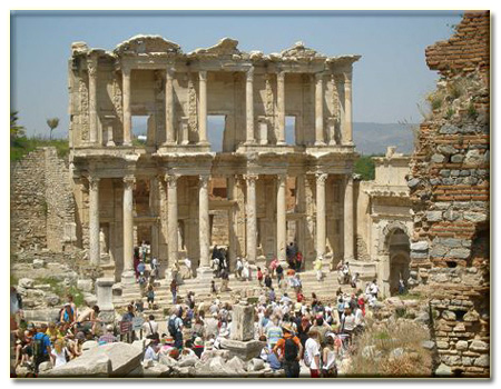 Touristic attractions of Turkey : Ephesus