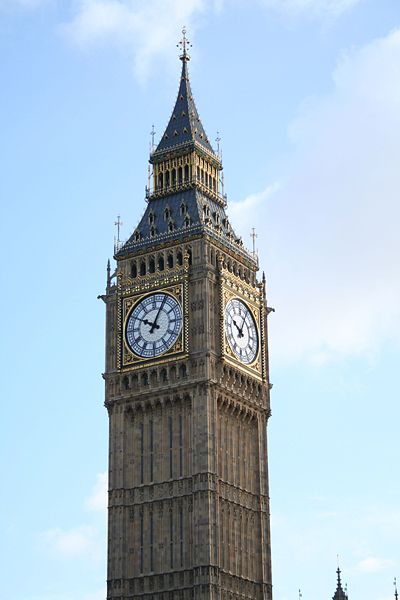 Touristic attractions of United Kingdom : Big Ben