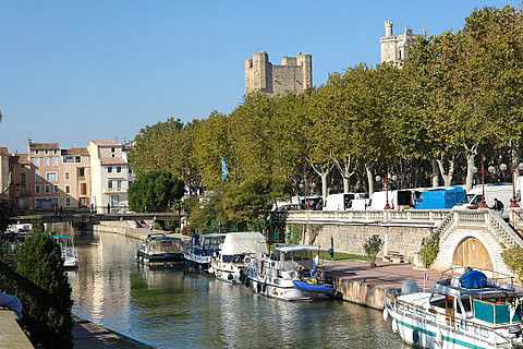 Touristic attractions of Mediterranean : Narbonne