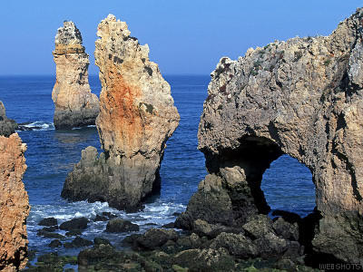 Touristic attractions of Portugal : Algarve