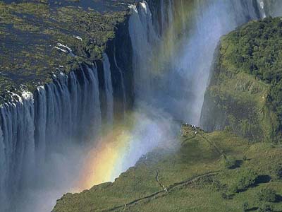 Touristic attractions of Africa : Victoria Falls