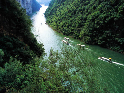 Touristic attractions of China : Yangtze River