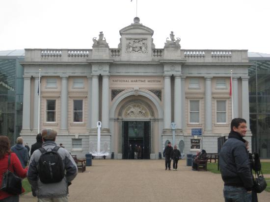 Touristic attractions of London UK : maritime museum