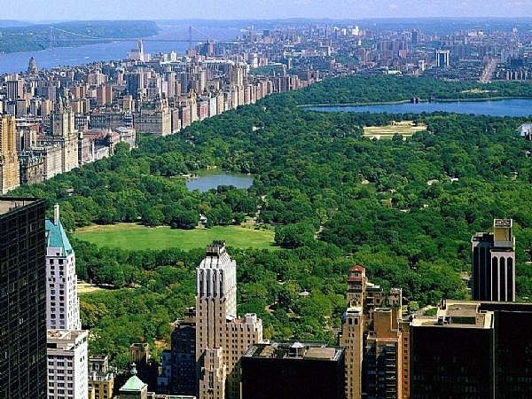 Touristic attractions of New York : The Central Park