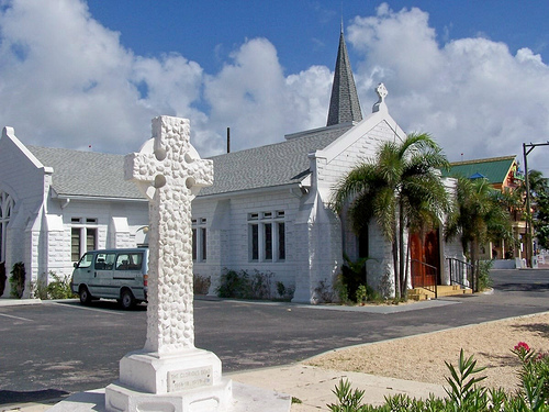 Touristic attractions of Cayman Islands : Elmslie Memorial Church, George Town